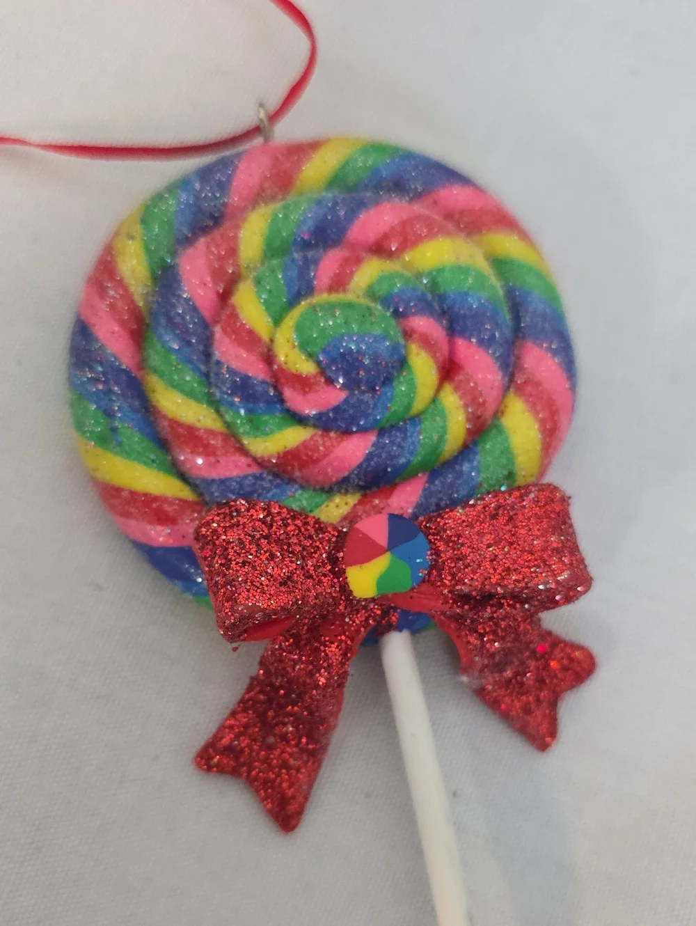 Sweet Treats Holiday Ornaments Set – Ice Cream Soda Milkshake & Lollipop